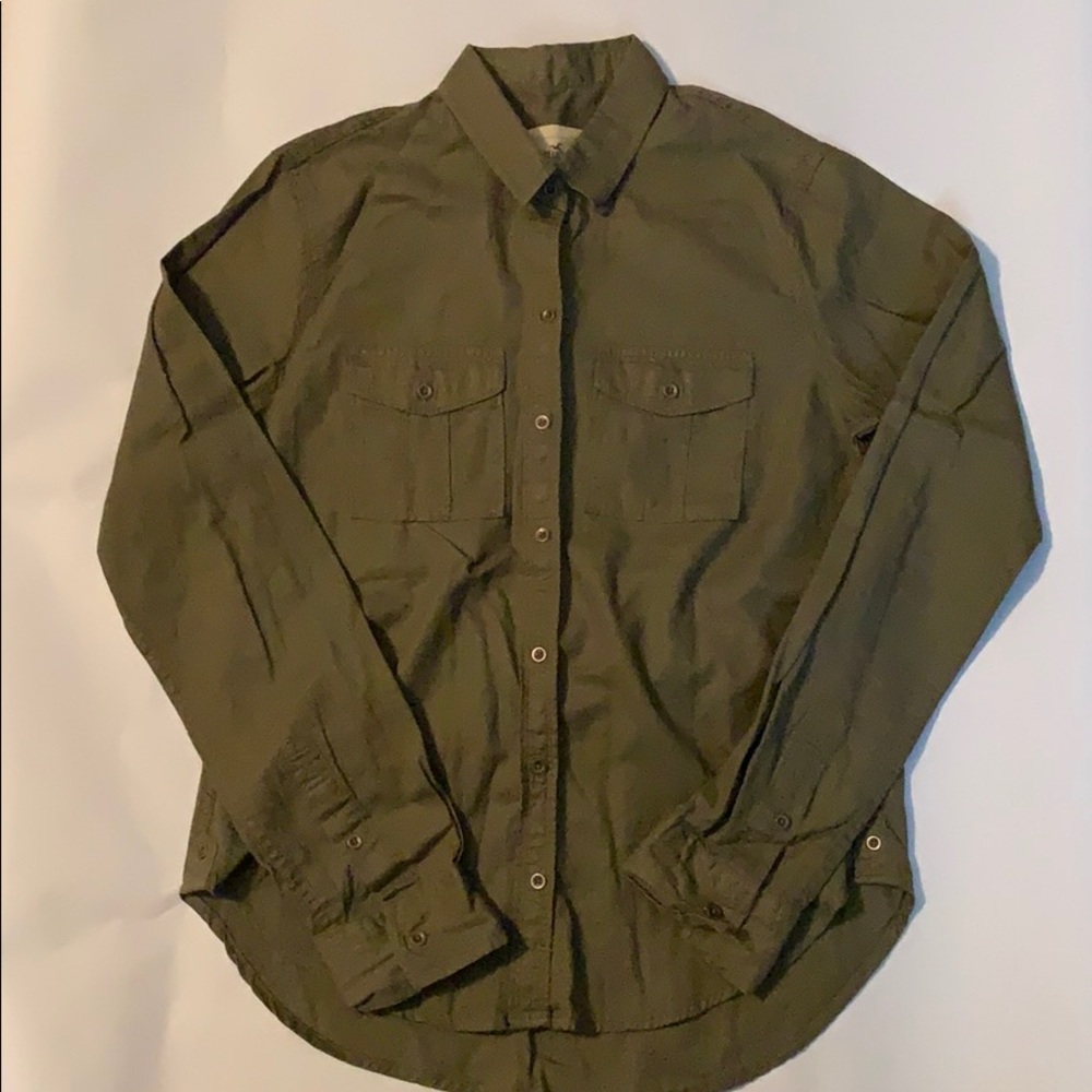 Womens hollister button up